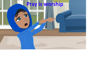 Pray is worship