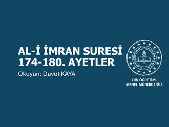 Al-i İmran Suresinin 24. Sayfası (174 ila 180. Ayetler)