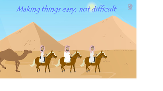 Making things easy, not difficult