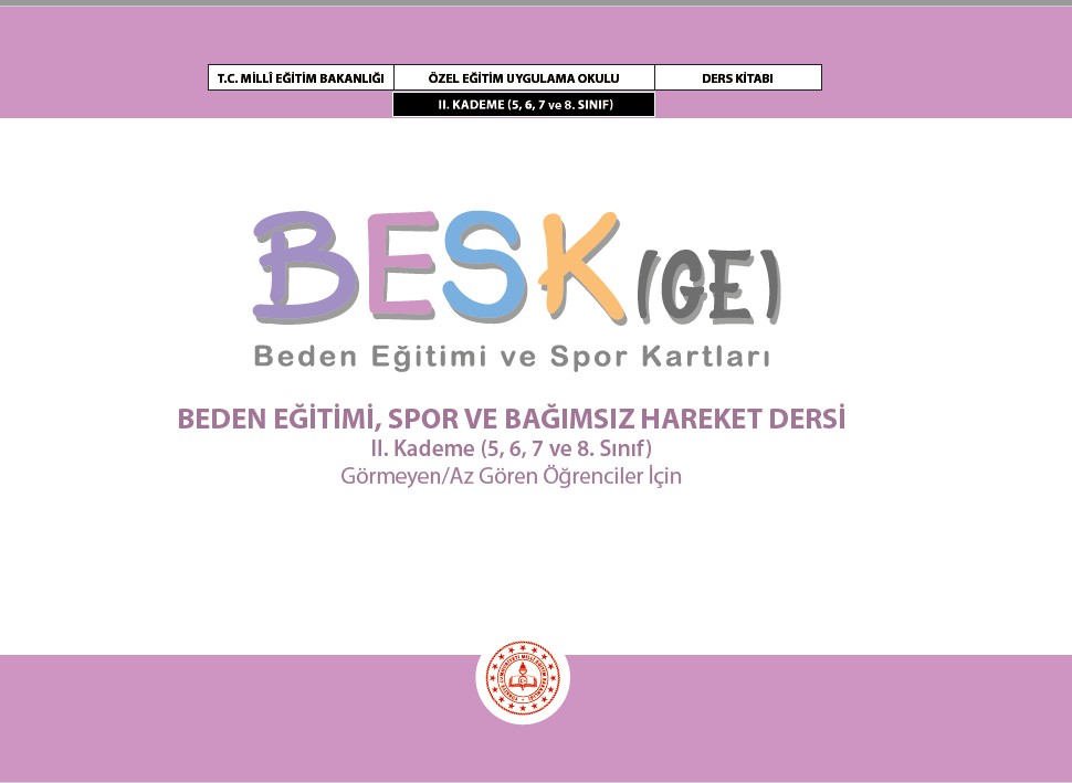Beden Eğitimi, Spor ve Bağımsız Hareket II. Kademe Görmeyen-Az Gören Öğrenciler İçin