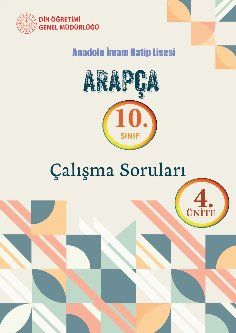 Arapça 10. Sınıf Çalışma soruları (4. Ünite)