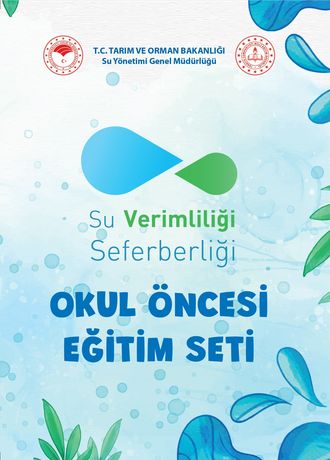 Su Verimliliği Seferberliği okul öncesi eğitim seti çalışma sayfaları