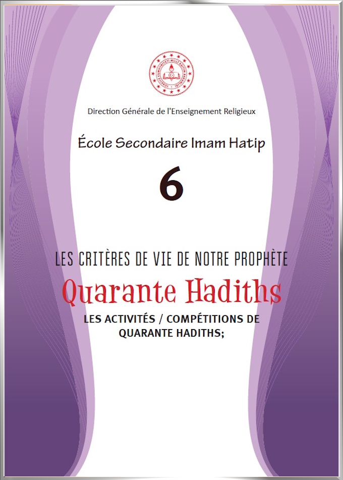 FR 40 Livret De Hadiths 06e Année
