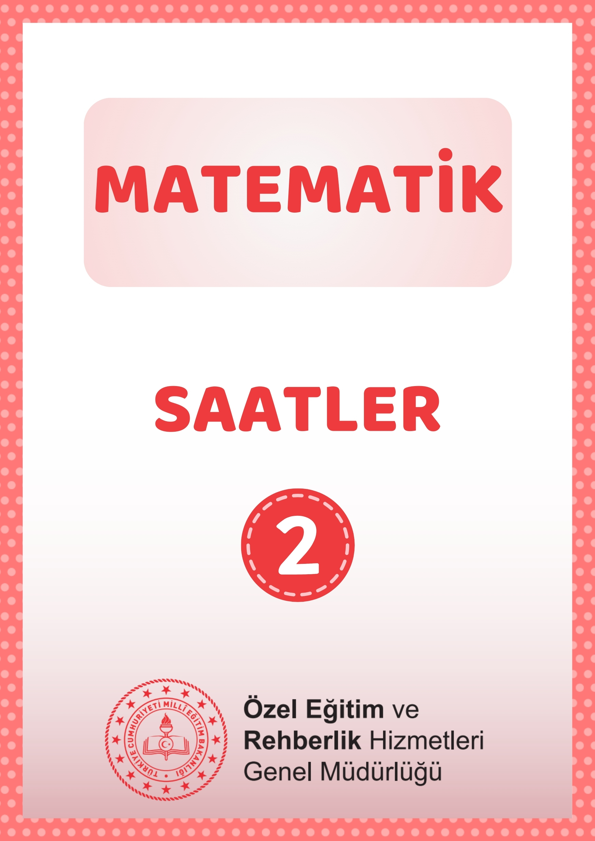 Saatler 2 - Çalışma Kağıtları