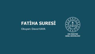 Fatiha Suresi (Renkli Kelime)