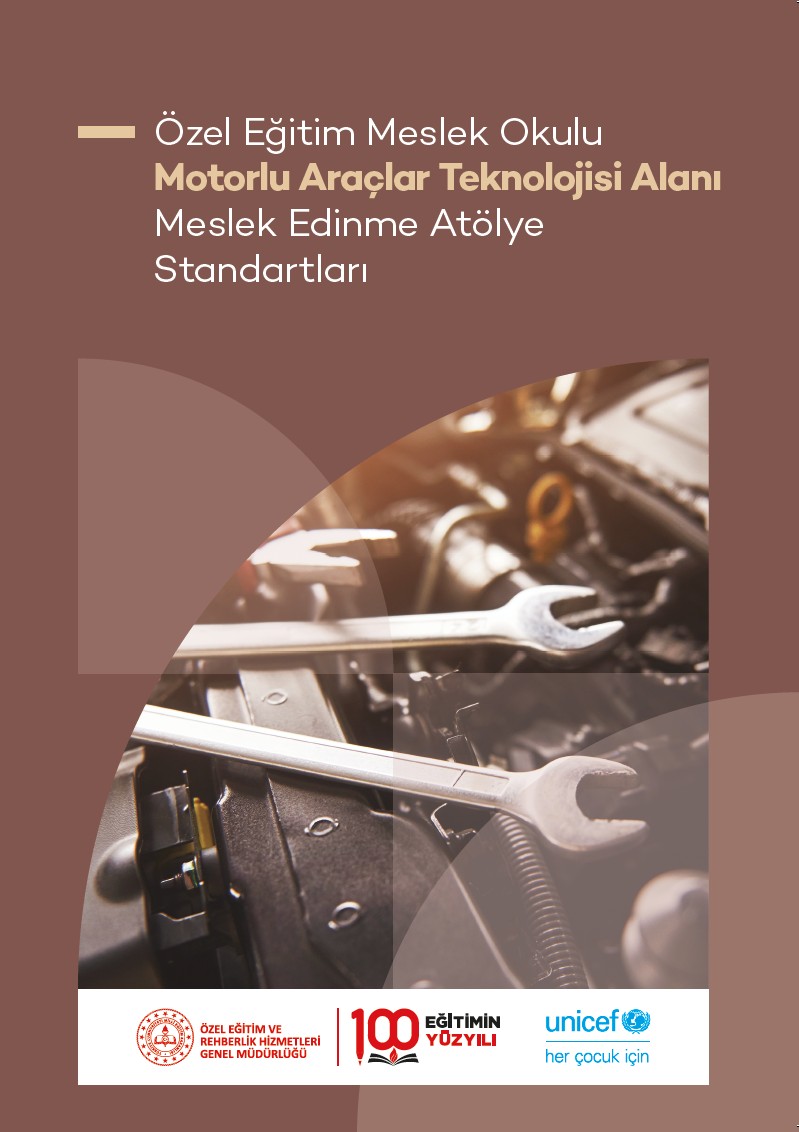 Özel Eğitim Meslek Okulu Motorlu Araçlar Teknolojisi Alanı Meslek Edinme Atölye Standartları