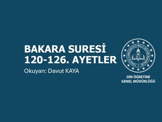 Bakara Suresinin 18. Sayfası (120 ila 126. Ayetler)