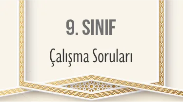 9. Sınıf DKAB 1. Ünite