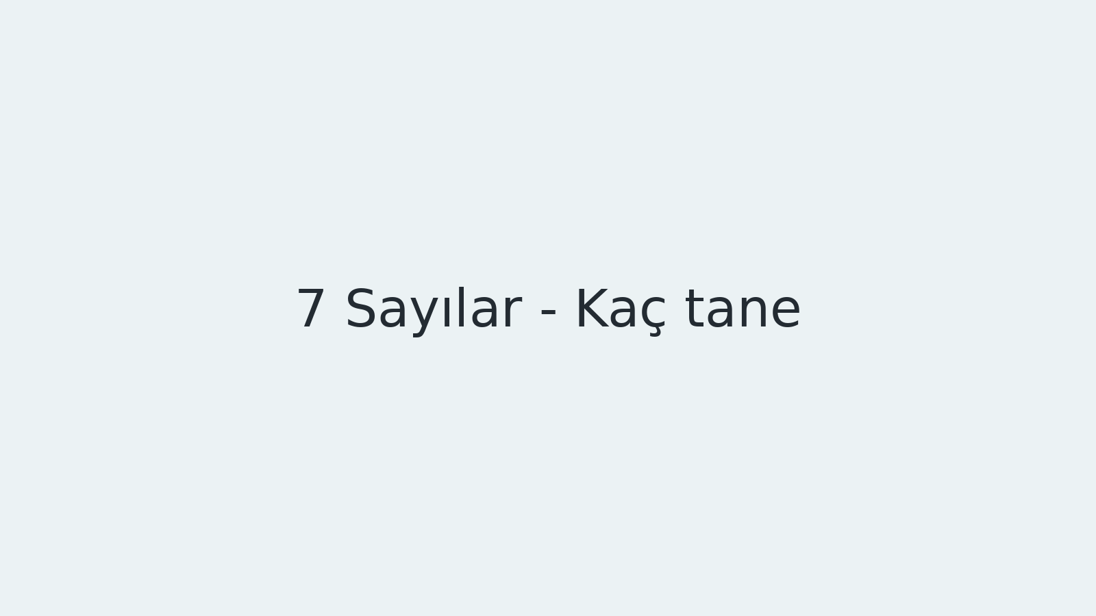"Sayılar - Kaç tane? EBA TV - Yabancı Öğrenciler İçin Türkçe 12.10.2020 tarihli yayın içeriğidir."