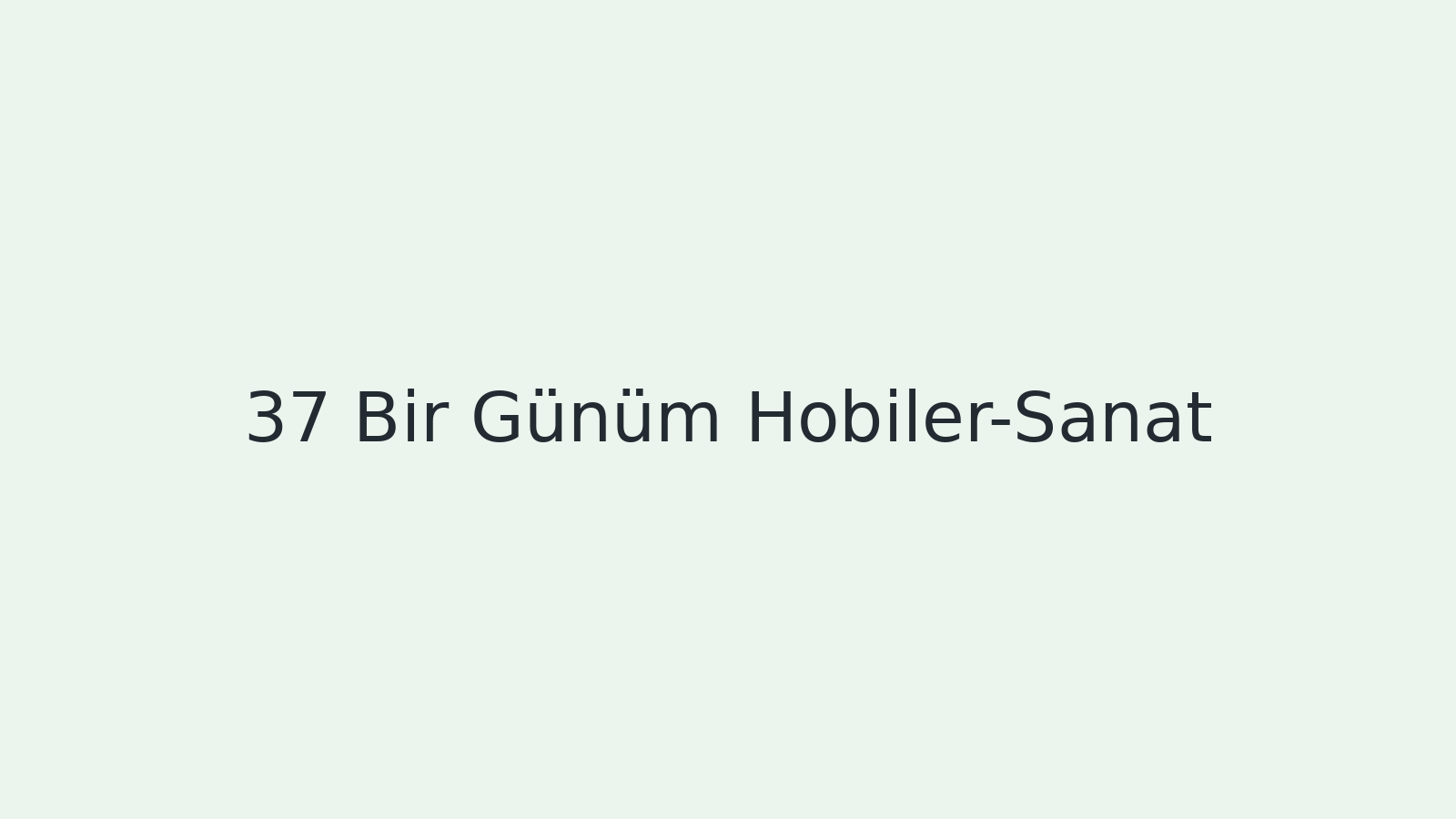 "Bir Günüm Hobiler-Sanat EBA TV - Yabancı Öğrenciler İçin Türkçe 25.02.2021 tarihli yayın içeriğidir."