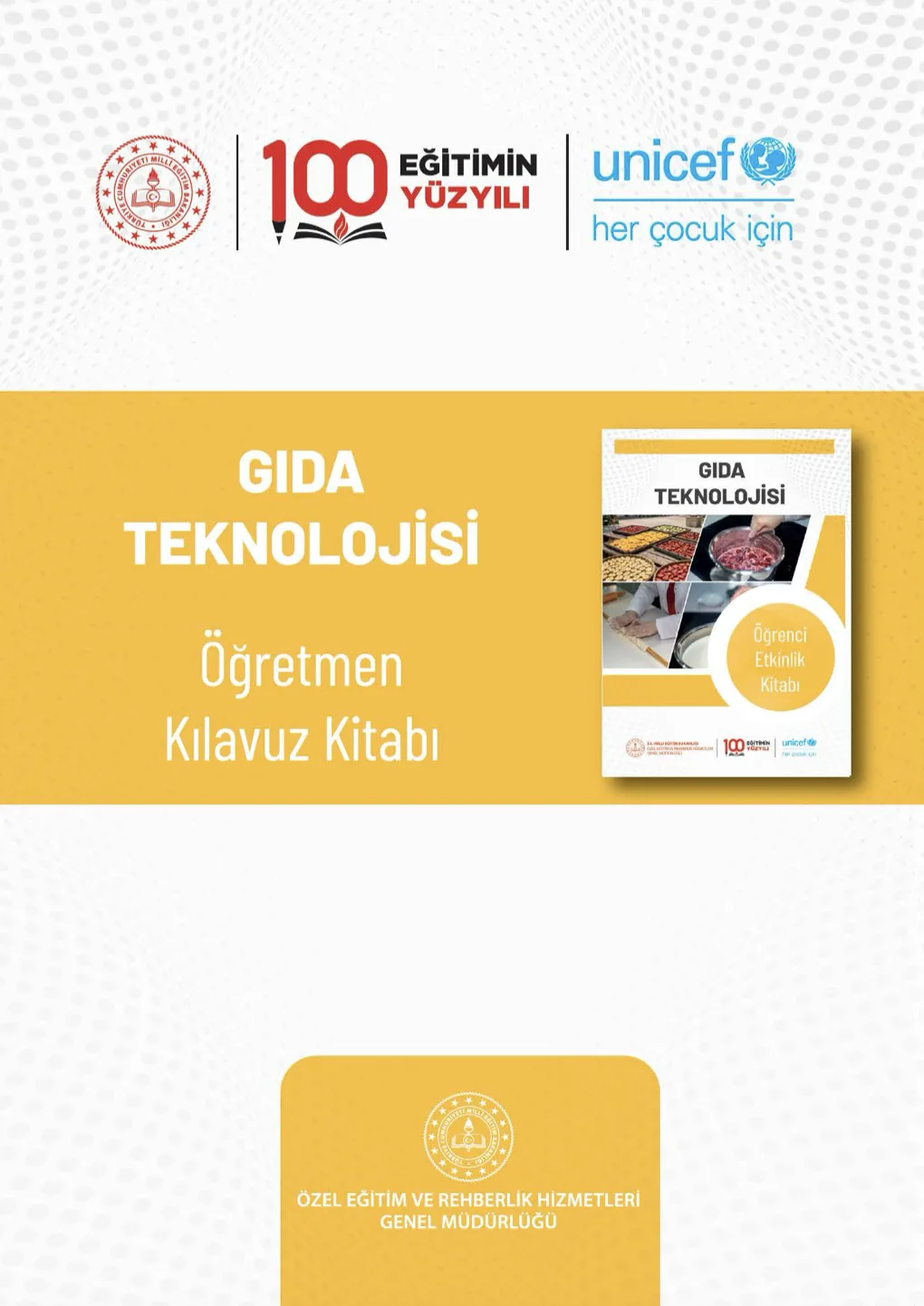 Gıda Teknolojisi Öğretmen Kılavuz Kitabı