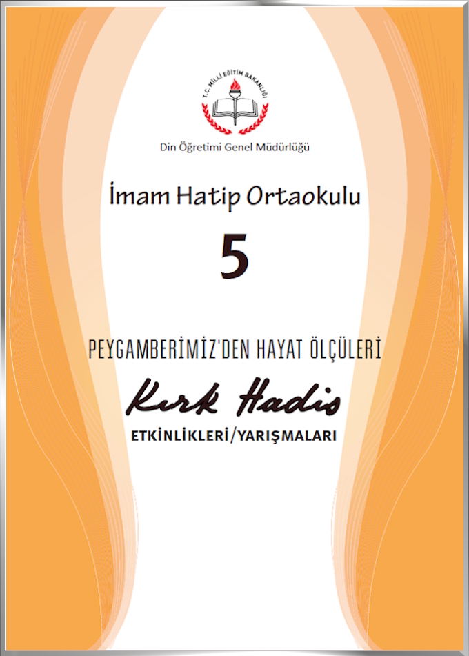 40 Hadis 05. Sınıf
