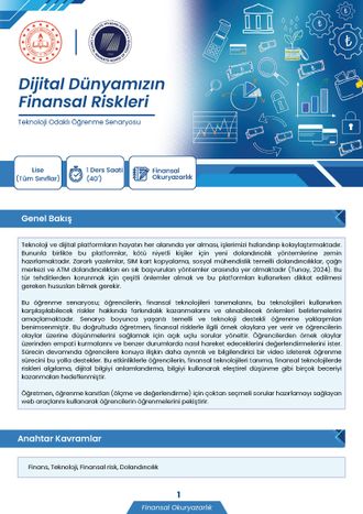 Dijital Dünyamızın Finansal Riskleri