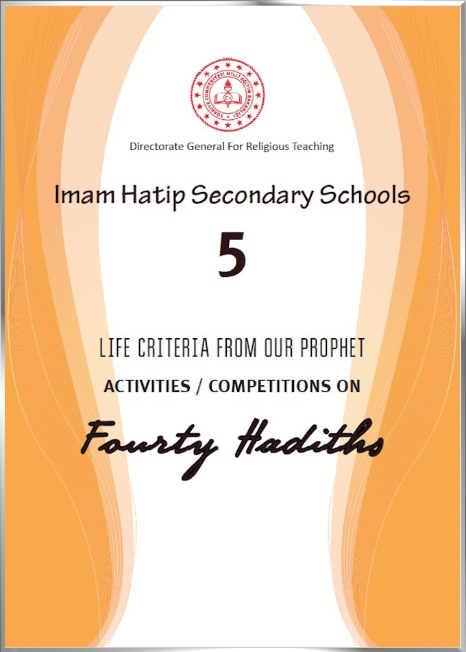EN 40 Hadiths 5th Grade Booklet
