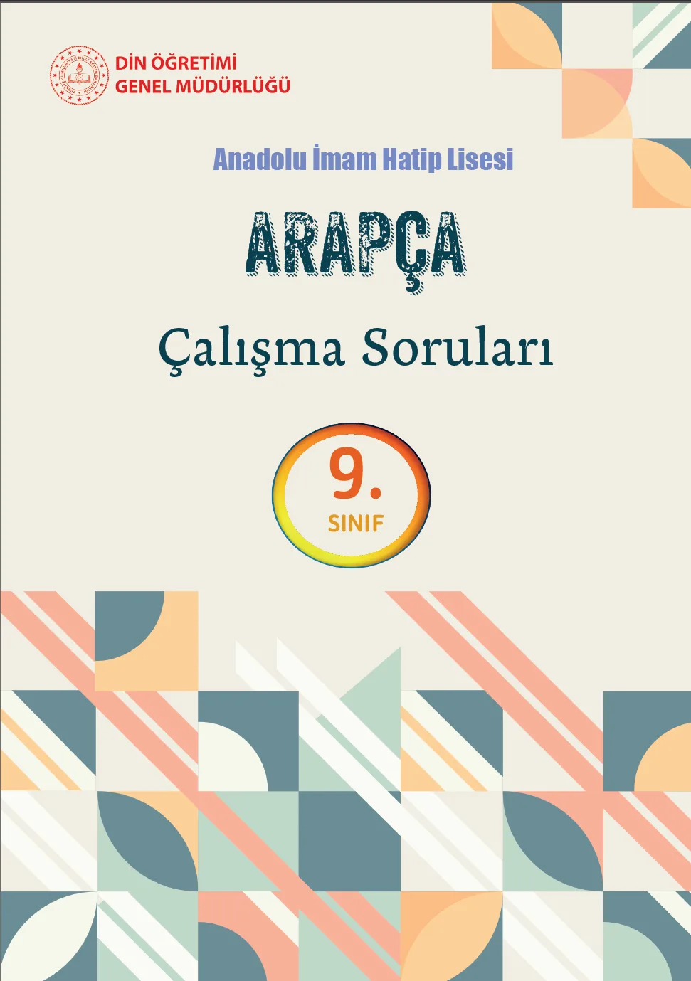 Arapça 9. Sınıf Çalışma soruları (1. Ünite)