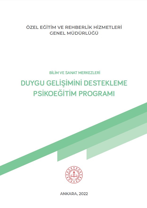 Bilim ve Sanat Merkezleri - Duygu Gelişimini Destekleme Psikoeğitim Programı