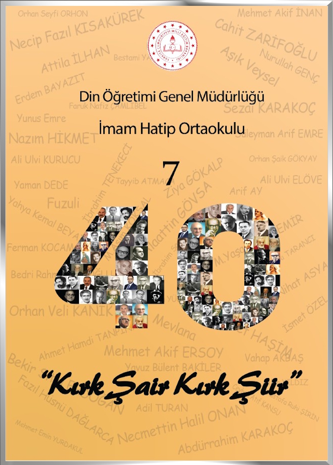 40 Şair 40 Şiir (07. Sınıf)