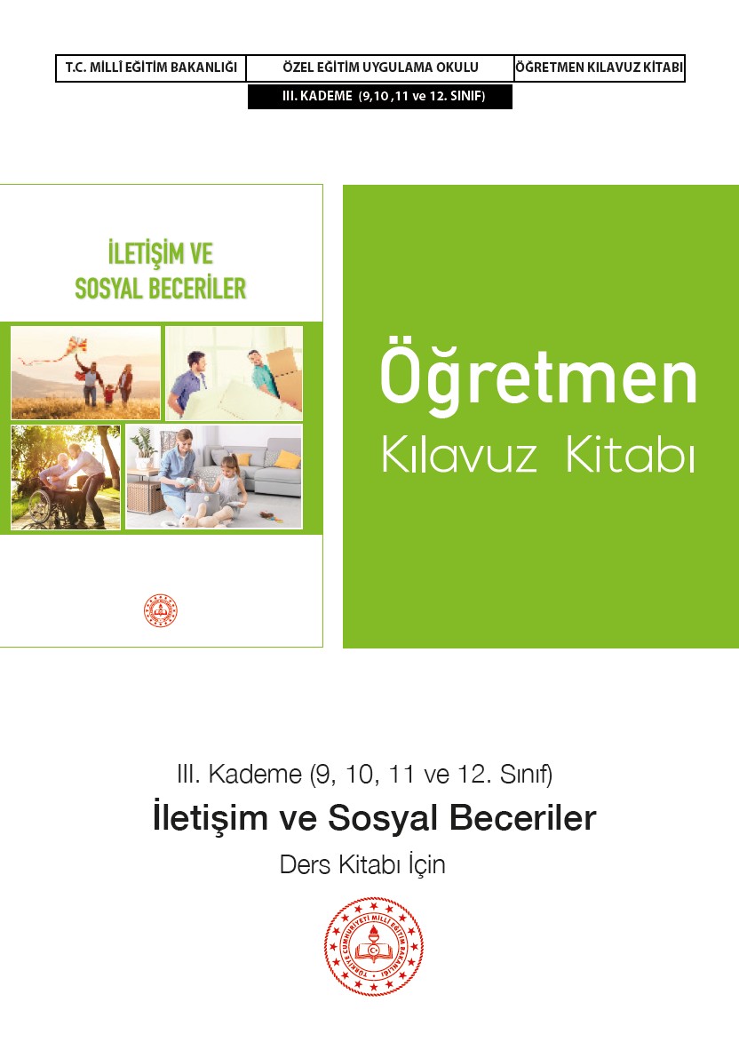 İletişim ve Sosyal Beceriler Dersi Öğretmen Kılavuz Kitabı III. Kademe