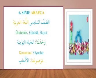 Oyunlar (Birinci Bölüm)