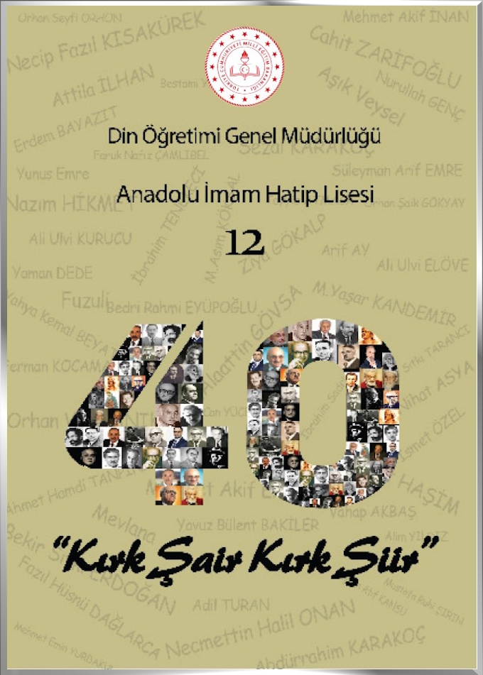 40 Şair 40 Şiir (12. Sınıf)