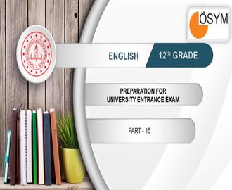 Preparation For University Entrance Exam-Part 15
