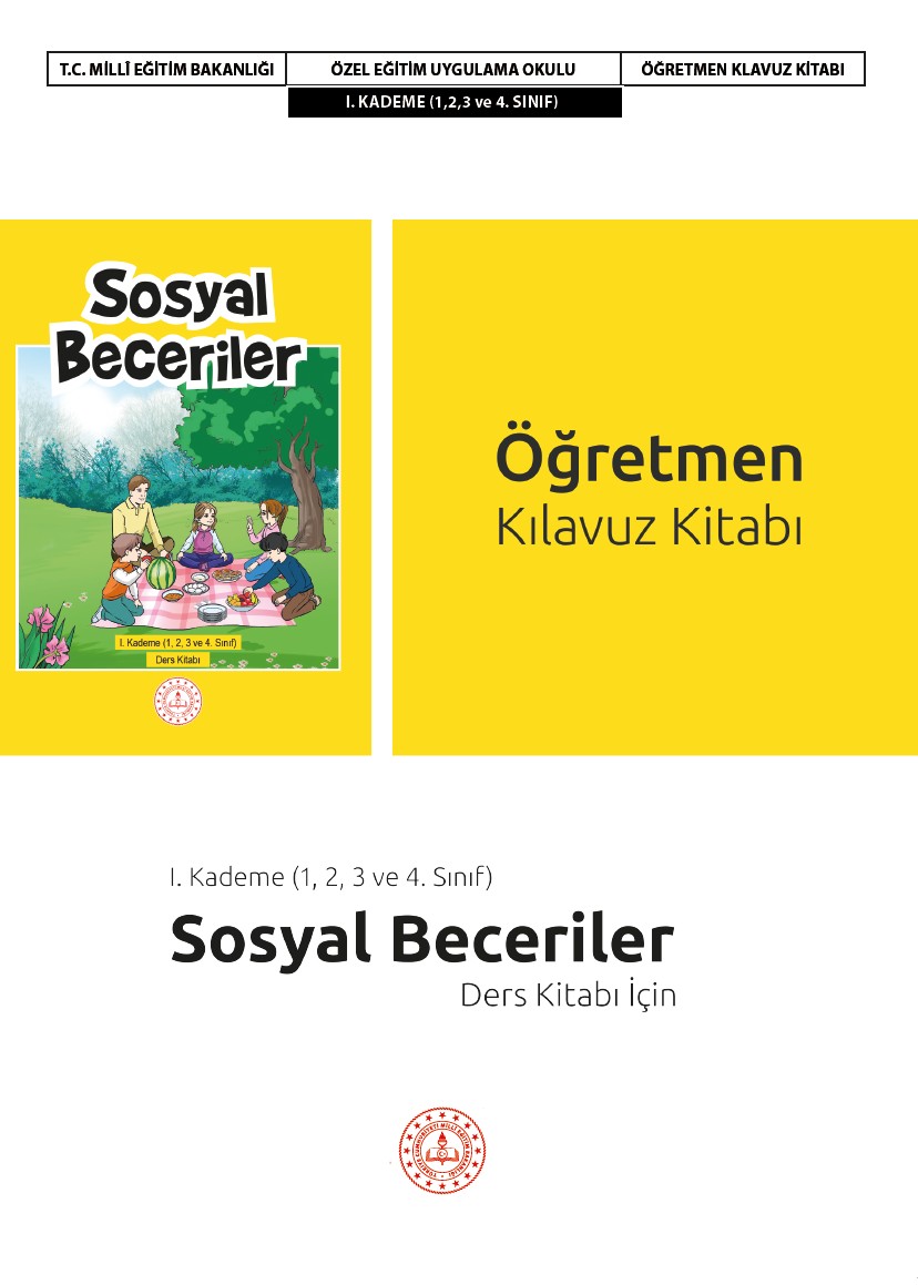 Sosyal Beceriler Dersi Öğretmen Kılavuz Kitabı I. Kademe