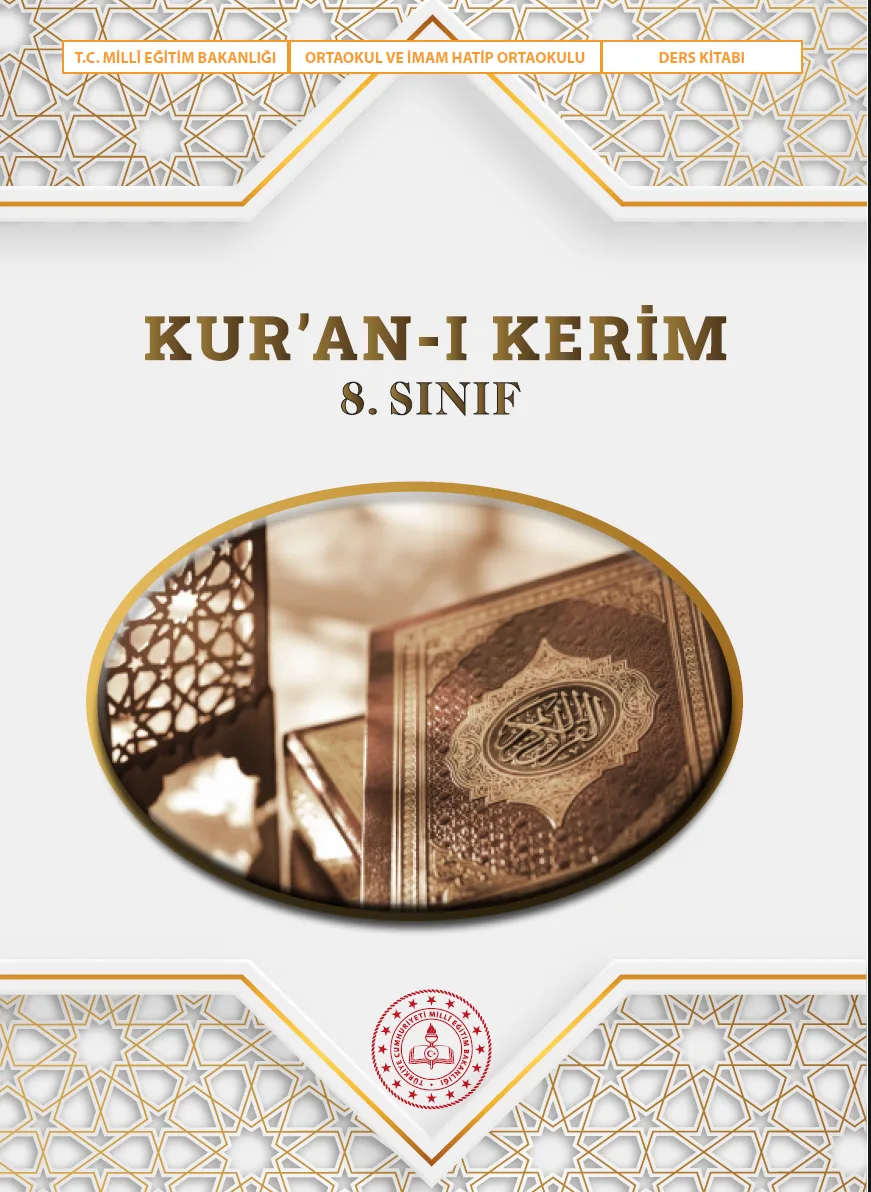 Ortaokul/İHO Kur'an-ı Kerim 8 Ders Kitabı (2026-2027)