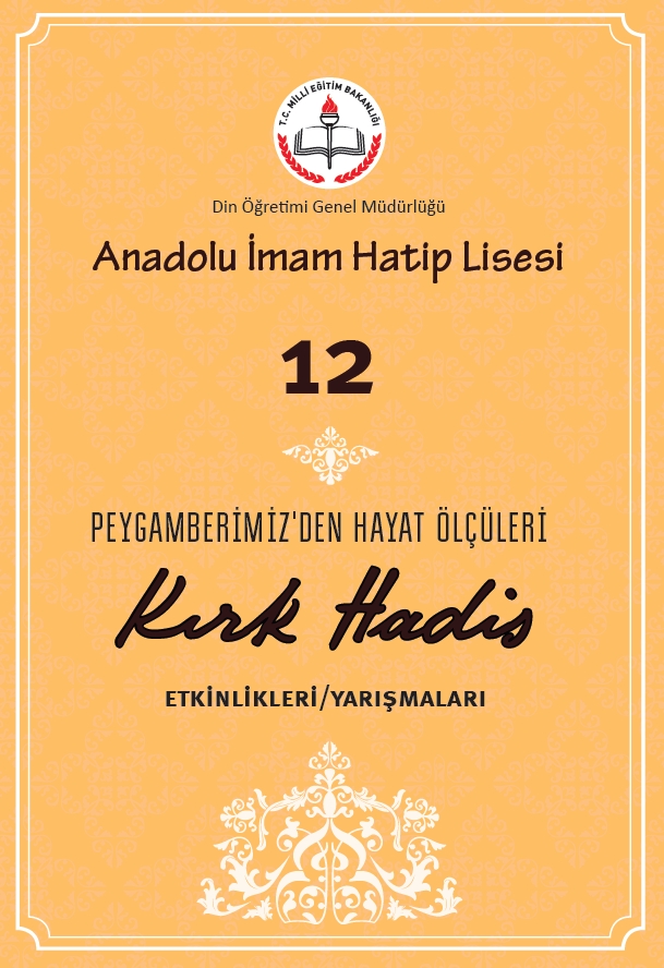 40 Hadis 12. Sınıf