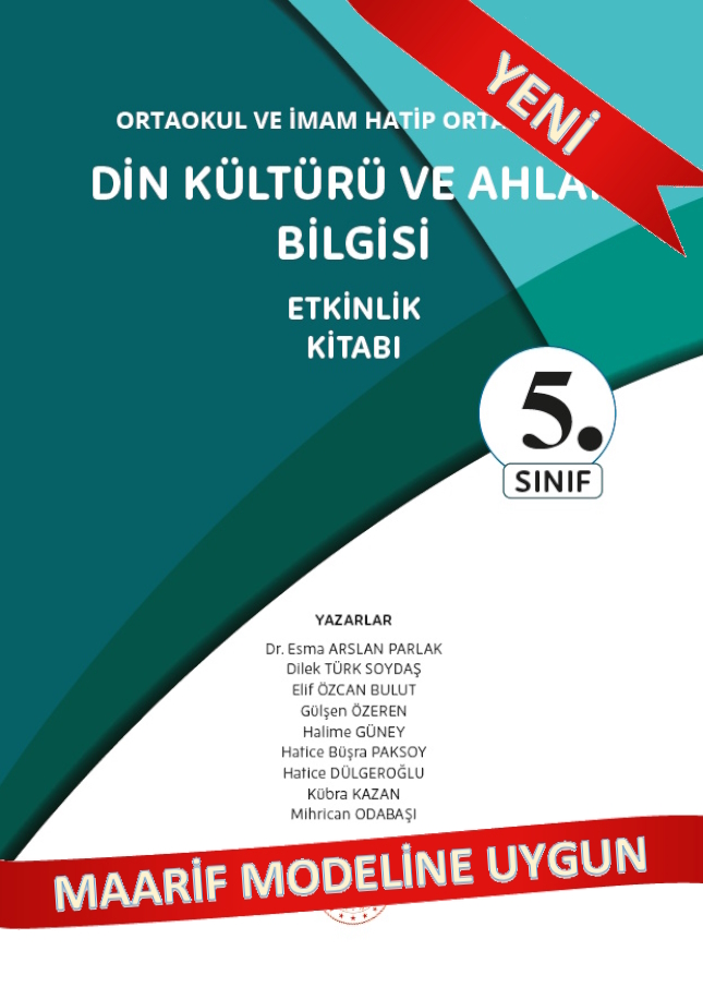 Din Kültürü ve Ahlak Bilgisi 5 Maarif (Tüm Üniteler ile)