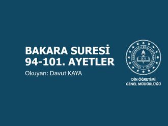 Bakara Suresinin 14. Sayfası (94 ila 101. Ayetler)