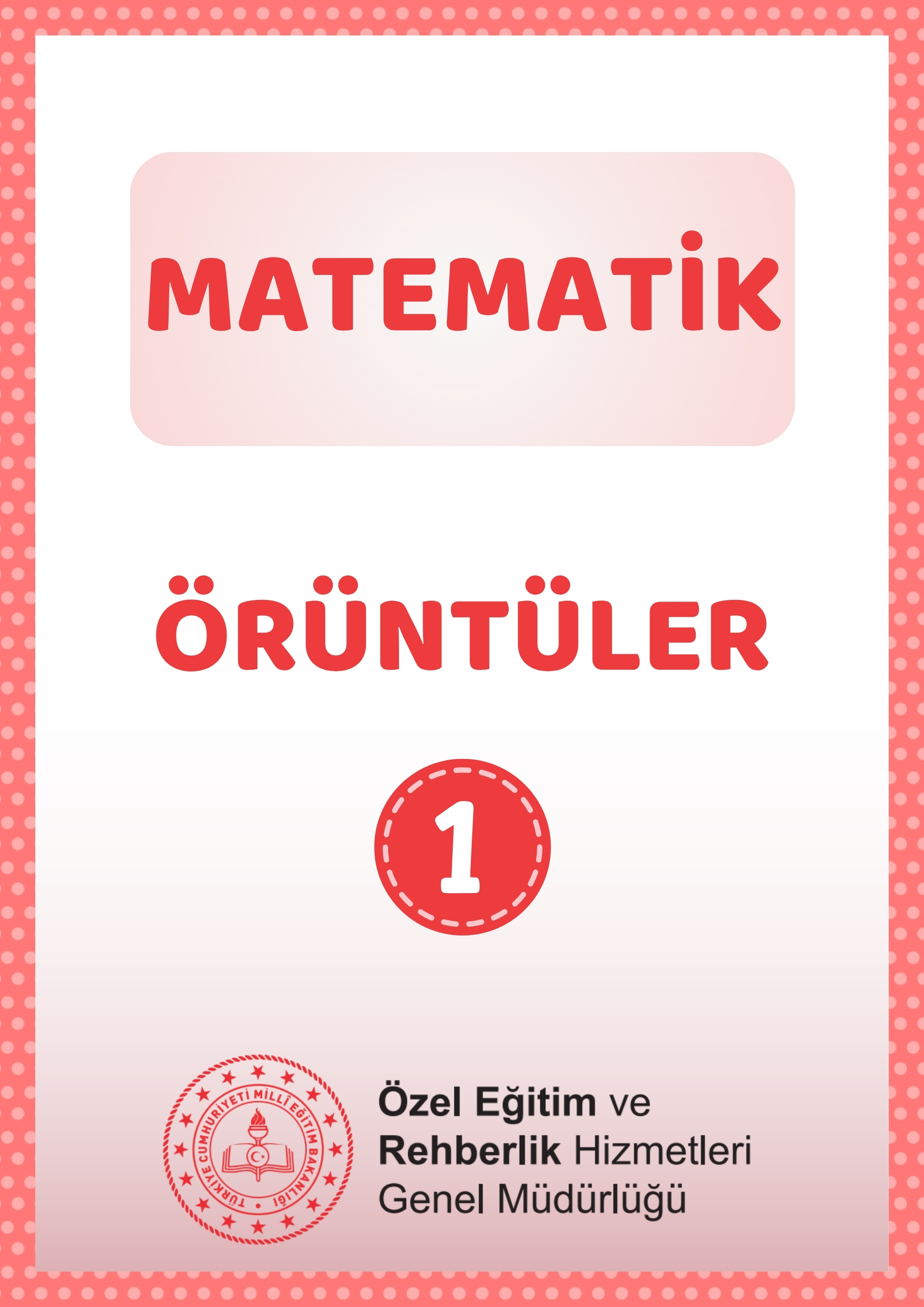 Örüntüler 1 - Çalışma Kağıtları