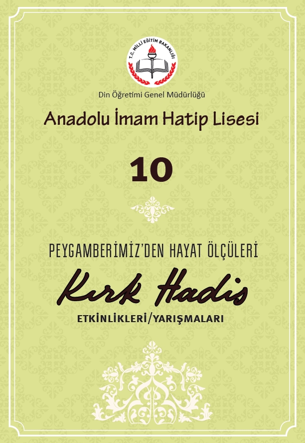 40 Hadis 10. Sınıf