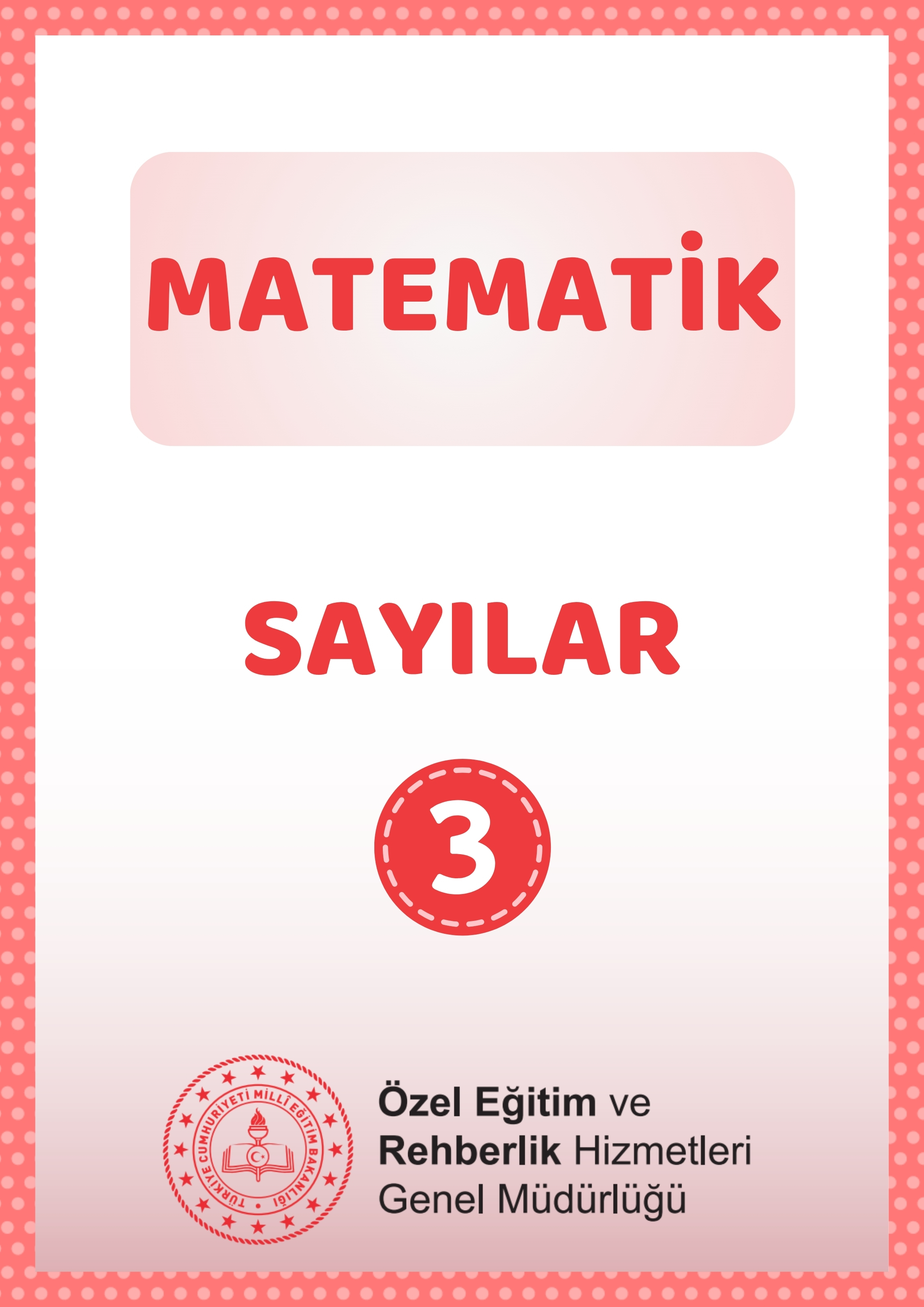Sayılar 3 - Çalışma Kağıtları
