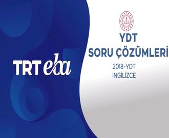 İNGİLİZCE-2018-YDT (31-40.SORULAR)