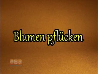 Blumen-pflücken