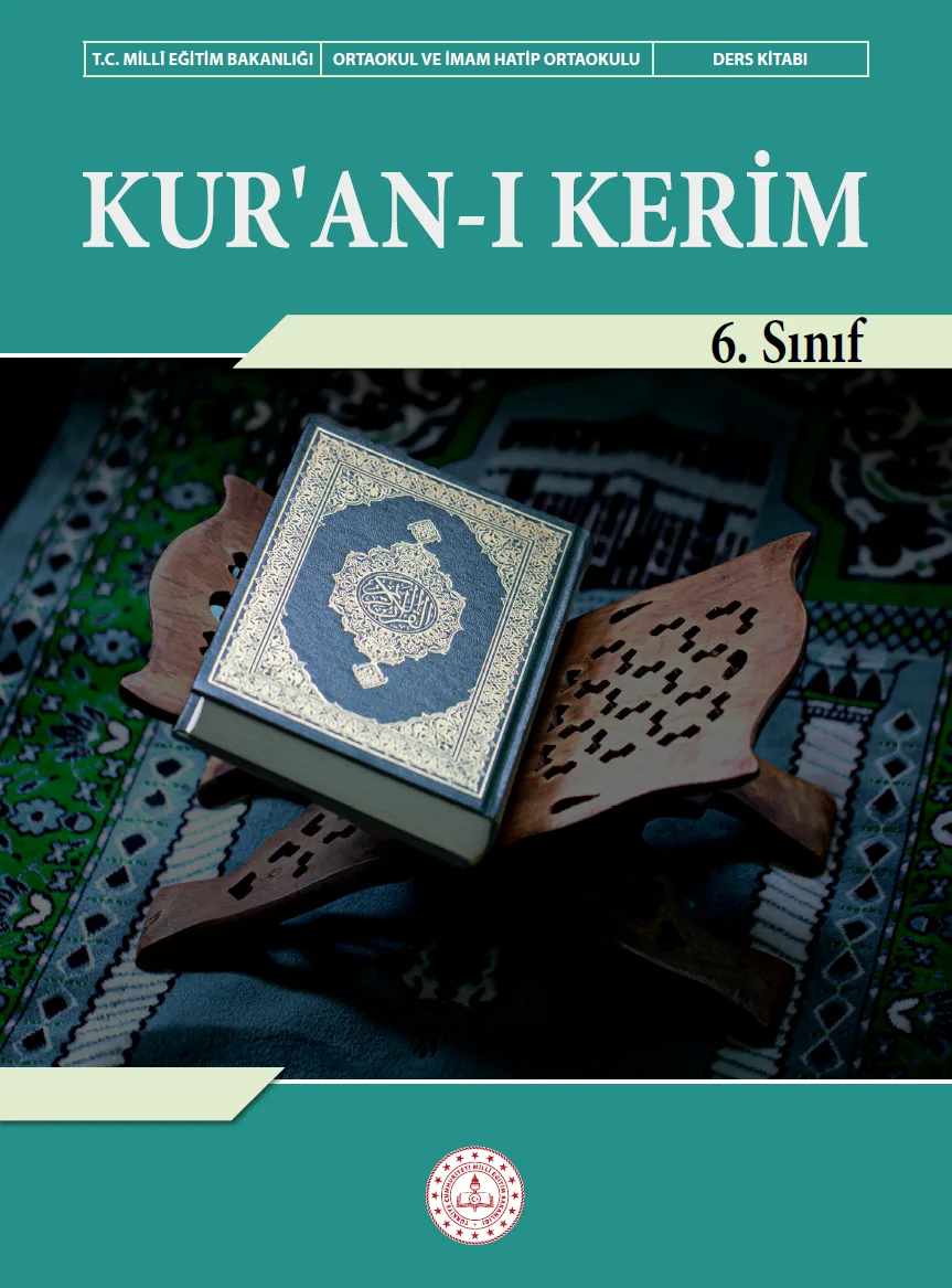 Ortaokul/İHO Kur'an-ı Kerim 6 Ders Kitabı (2026-2027)